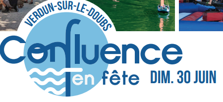 Logo confluence en fête